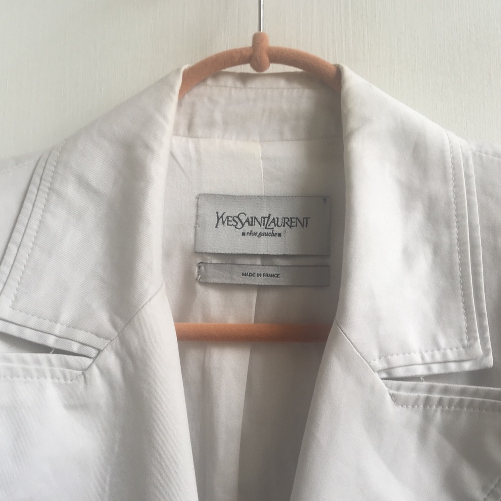 Vintage, Iconic YSL cotton blazer 36 🇫🇷 (XS, 2)